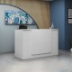 Γραφείο υποδοχής - reception Gemini χρώμα λευκό 180x70x110εκ. Γραφείο υποδοχής - reception Gemini χρώμα λευκό 180x70x110εκ.