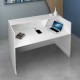 Γραφείο υποδοχής - reception Gemini χρώμα λευκό 180x70x110εκ. Γραφείο υποδοχής - reception Gemini χρώμα λευκό 180x70x110εκ.