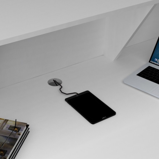 Γραφείο υποδοχής - reception Gemini χρώμα λευκό 180x70x110εκ. Γραφείο υποδοχής - reception Gemini χρώμα λευκό 180x70x110εκ.