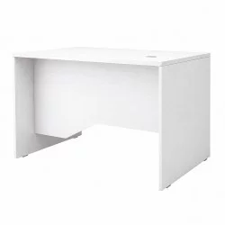 Γραφείο επαγγελματικό Venturo  χρώμα λευκό 120x80x75εκ.