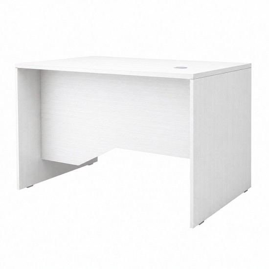 Γραφείο επαγγελματικό Venturo  χρώμα λευκό 120x80x75εκ.