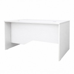 Γραφείο επαγγελματικό Venturo  χρώμα λευκό 150x80x75εκ.