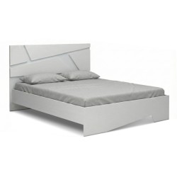 Κρεβάτι Efes  χρώμα λευκό 160x200εκ.