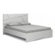 Κρεβάτι Efes  χρώμα λευκό 160x200εκ.