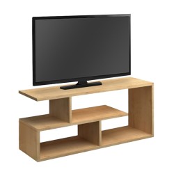 Έπιπλο τηλεόρασης Forever  χρώμα φυσικό οξιάς 100x30x40cm.
