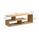 Έπιπλο τηλεόρασης Forever  χρώμα φυσικό οξιάς 120x30x40cm.