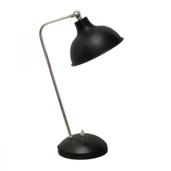 Φωτιστικό γραφείου Travis  E14 μεταλλικό χρώμα μαύρο 16,5x11x42εκ.