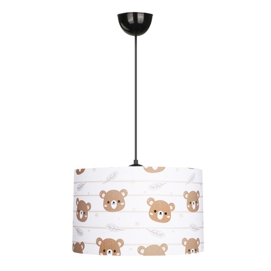 Φωτιστικό οροφής Tale  E27 ύφασμα PVC μονόφωτο πολύχρωμο Ø33x70εκ.