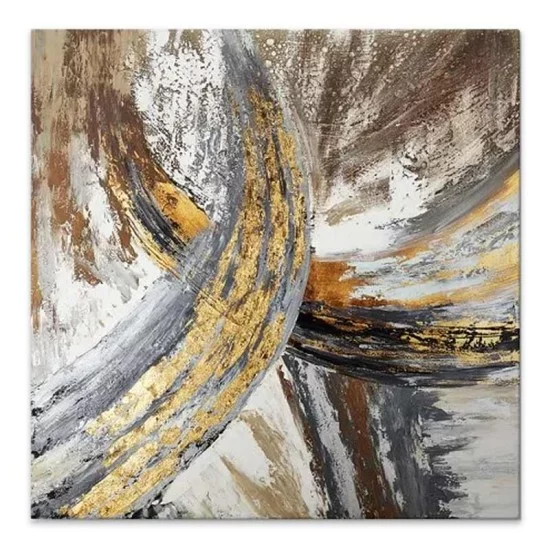 Πίνακας σε καμβά Routes  ψηφιακής εκτύπωσης 100x100x3εκ.