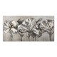 Πίνακας σε καμβά "White Flowers" ψηφιακής εκτύπωσης 120x60x3εκ. Πίνακας σε καμβά "White Flowers" ψηφιακής εκτύπωσης 120x60x3εκ.