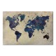 Πίνακας σε καμβά "World Map" ψηφιακής εκτύπωσης 75x50x3εκ. Πίνακας σε καμβά "World Map" ψηφιακής εκτύπωσης 75x50x3εκ.
