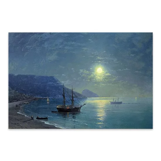 Πίνακας σε καμβά "Night in the Crimea" ψηφιακής εκτύπωσης 60x40x3εκ. Πίνακας σε καμβά "Night in the Crimea" ψηφιακής εκτύπωσης 60x40x3εκ.