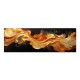 Πίνακας σε καμβά "Abstract Heat Wave" ψηφιακής εκτύπωσης 150x50x3εκ. Πίνακας σε καμβά "Abstract Heat Wave" ψηφιακής εκτύπωσης 150x50x3εκ.
