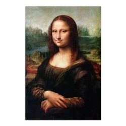 Πίνακας σε καμβά "Mona Lisa"  ψηφιακής εκτύπωσης 70x100x3εκ.