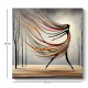 Πίνακας σε καμβά "Abstract Woman" ψηφιακής εκτύπωσης 60x60x3εκ. Πίνακας σε καμβά "Abstract Woman" ψηφιακής εκτύπωσης 60x60x3εκ.