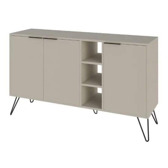 Μπουφές Clara  χρώμα sandstone 142x35,6x83εκ.