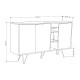 Μπουφές Clara  χρώμα sandstone 142x35,6x83εκ.