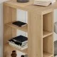 Γραφείο εργασίας Colmar  χρώμα sapphire oak 140x60x75εκ