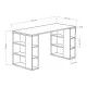Γραφείο εργασίας Colmar  χρώμα sapphire oak 140x60x75εκ