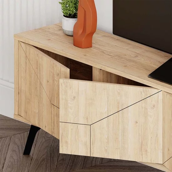Έπιπλο τηλεόρασης Dune  χρώμα sapphire oak 180x29,6x50εκ.