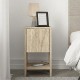 Κομοδίνο Ema  χρώμα travertine 30x30x55εκ.