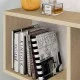 Τραπεζάκι βοηθητικό Homemania  χρώμα sapphire oak 60x20x60εκ.