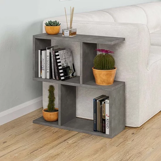 Βοηθητικό τραπεζάκι Homemania χρώμα γκρι ρετρό 60x20x60εκ. Βοηθητικό τραπεζάκι Homemania χρώμα γκρι ρετρό 60x20x60εκ.