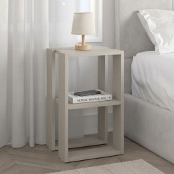 Κομοδίνο - Τραπεζάκι βοηθητικό Lonie  χρώμα sandstone 34x30x55εκ.
