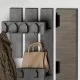 Έπιπλο εισόδου Vesty  χρώμα γκρι ρετρό 100x30x61εκ.
