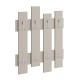 Κρεμάστρα τοίχου Wave  χρώμα sandstone 64x4x81εκ.