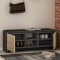 Παπουτσοθήκη Zulla  χρώμα ανθρακί - sapphire oak 110x37x43εκ.
