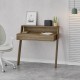 Γραφείο εργασίας Cowork χρώμα ανοιχτό καρυδί 94x50x91εκ. Γραφείο εργασίας Cowork χρώμα ανοιχτό καρυδί 94x50x91εκ.
