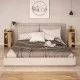 Κομοδίνο Elos σετ 2 τεμαχίων χρώμα sapphire oak 25x27x60εκ. Κομοδίνο Elos σετ 2 τεμαχίων χρώμα sapphire oak 25x27x60εκ.