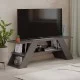 Έπιπλο τηλεόρασης Farfalla χρώμα ανθρακί 120x33,5x40εκ. Έπιπλο τηλεόρασης Farfalla χρώμα ανθρακί 120x33,5x40εκ.