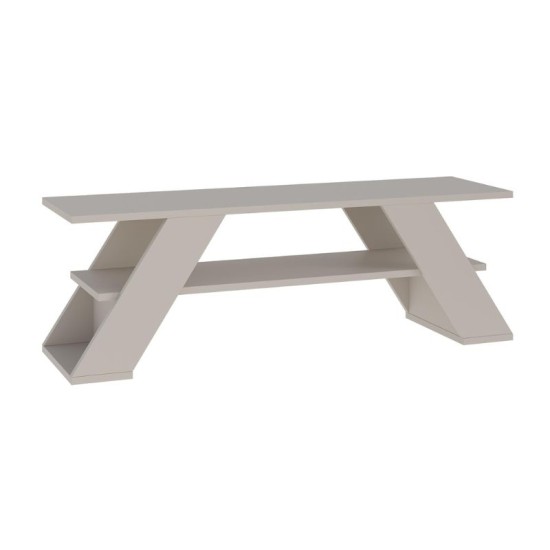 Έπιπλο τηλεόρασης Farfalla  χρώμα sandstone 120x33,5x40εκ.