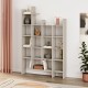 Βιβλιοθήκη Manco  χρώμα sandstone 122x25,5x188εκ.