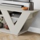 Έπιπλο τηλεόρασης Pipralla  χρώμα sandstone 110x30x40εκ.