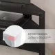 Έπιπλο τηλεόρασης γωνιακό Thales  χρώμα black wood 110x36x45εκ.