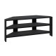 Έπιπλο τηλεόρασης γωνιακό Thales  χρώμα black wood 110x36x45εκ.