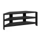 Έπιπλο τηλεόρασης γωνιακό Thales  χρώμα black wood 110x36x45εκ.