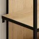 Έπιπλο εισόδου Archy  χρώμα sapphire oak 53x31,7x180εκ.