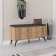 Παπουτσοθήκη Dune  χρώμα sapphire oak 107x35x55εκ.