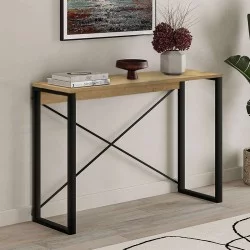Κονσόλα Archie  χρώμα sapphire oak 110x35x75εκ.