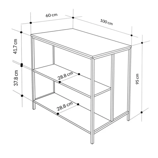 Τραπέζι μπαρ Detroit χρώμα sapphire oak - silky black 100x60x95εκ. Τραπέζι μπαρ Detroit χρώμα sapphire oak - silky black 100x60x95εκ.