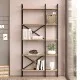 Βιβλιοθήκη Dusan  χρώμα sepet oak 87,5x30x175εκ.
