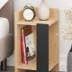 Κομοδίνο Elos  χρώμα saphhire oak - silky black 30x31,7x55εκ.