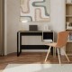 Γραφείο εργασίας Cubo χρώμα black wood 110x50x75εκ. Γραφείο εργασίας Cubo χρώμα black wood 110x50x75εκ.