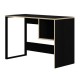 Γραφείο εργασίας Cubo χρώμα black wood 110x50x75εκ. Γραφείο εργασίας Cubo χρώμα black wood 110x50x75εκ.