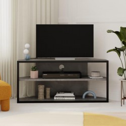 Έπιπλο τηλεόρασης γωνιακό Echo  χρώμα γκρι ρετρό 98x37x45εκ.