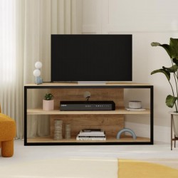Έπιπλο τηλεόρασης γωνιακό Echo  χρώμα sapphire oak 98x37x45εκ.
